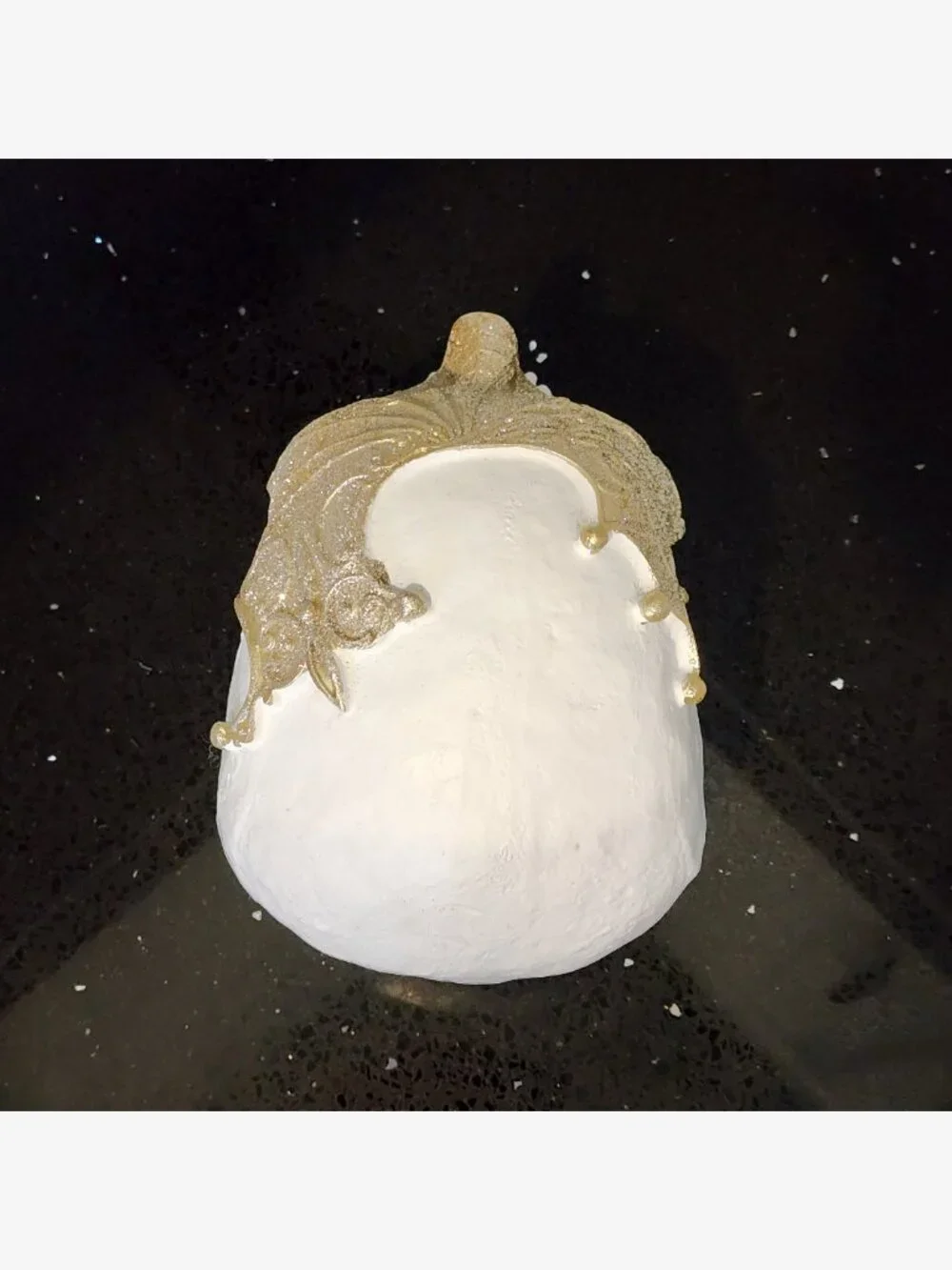 Gold Masquerade Mask Skull Gothic Halloween Décor